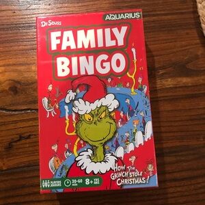 🎄Dr. Seuss Family Bingo
